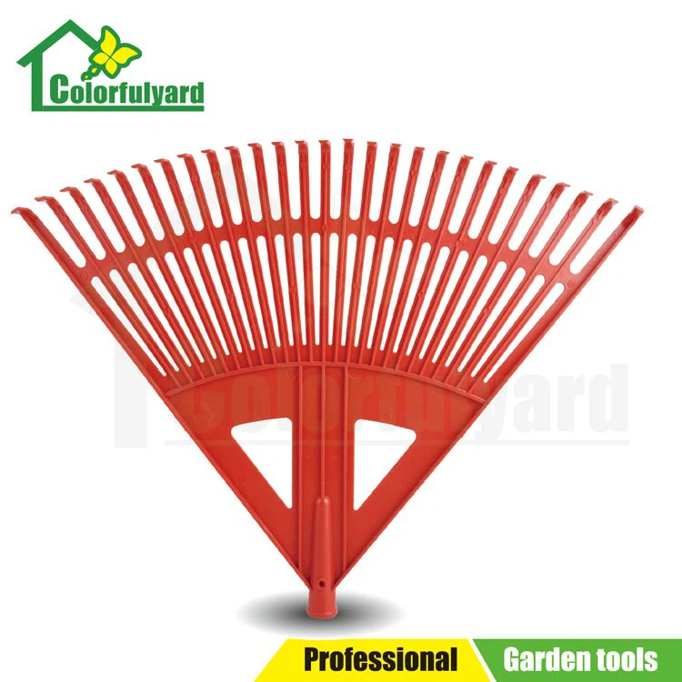 plastic leaf rake China factory