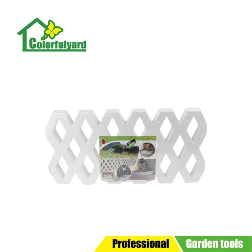 PVC garden fence made in China